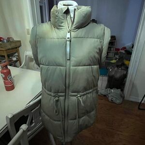 Women's Puffer Vest - Olive Avec Les Filles